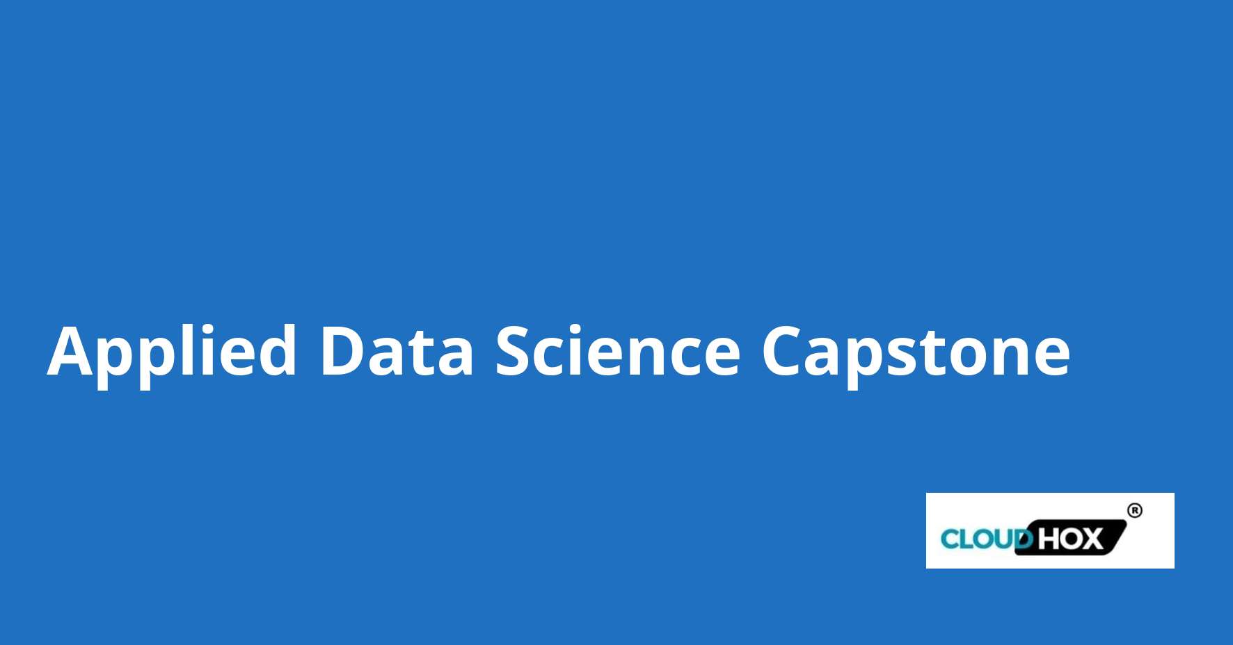 Applied Data Science Capstone