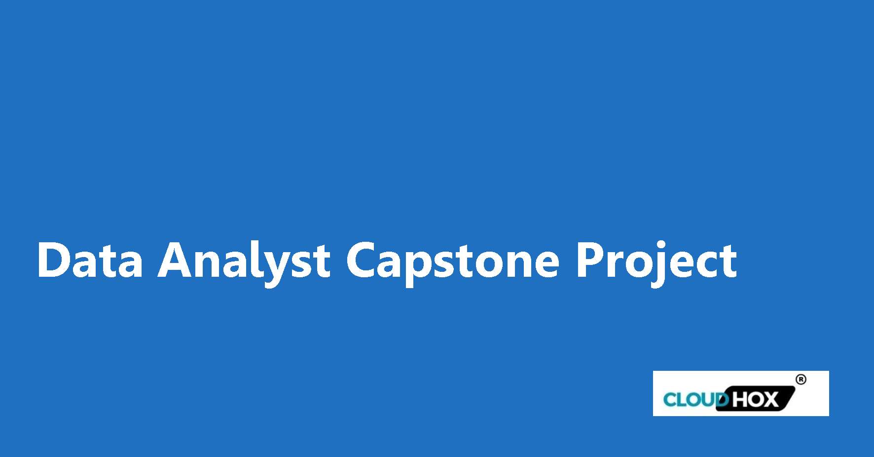 Data Analyst Capstone Project
