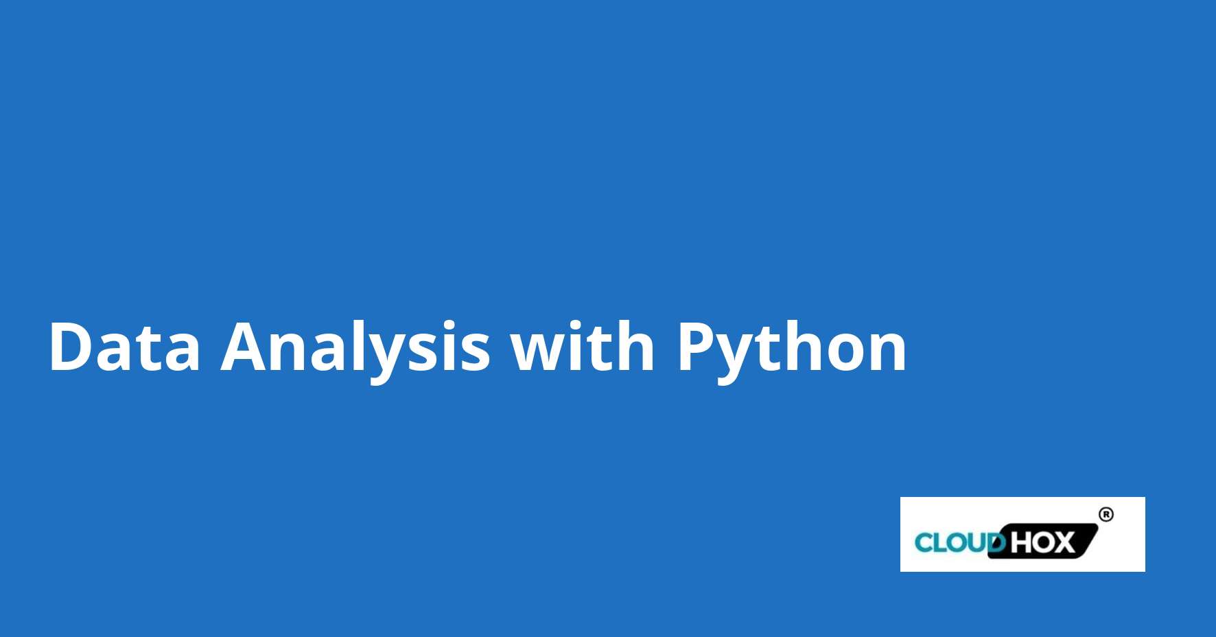 Data Analysis with Python