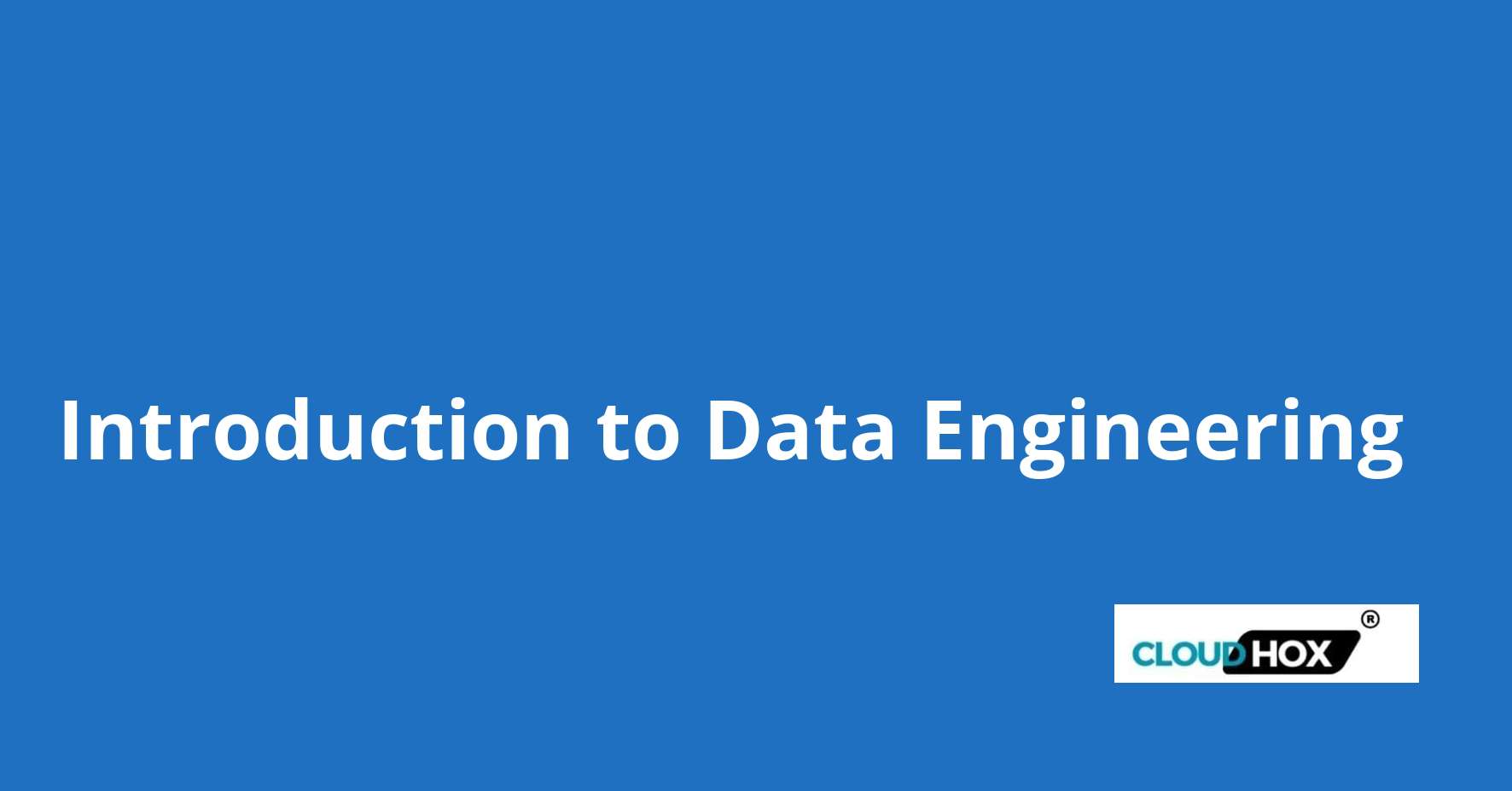Introduction to Data Engineering
