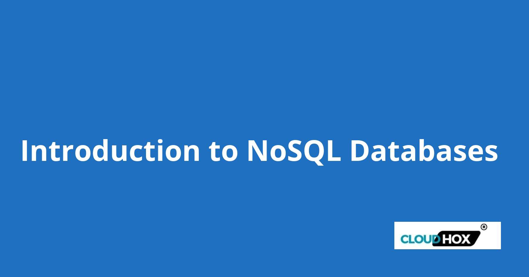 Introduction to NoSQL Databases